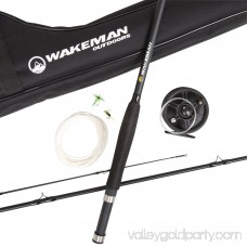 Charter Series Fly Fishing Combo with Carry Bag - Black by Wakeman 564755406
